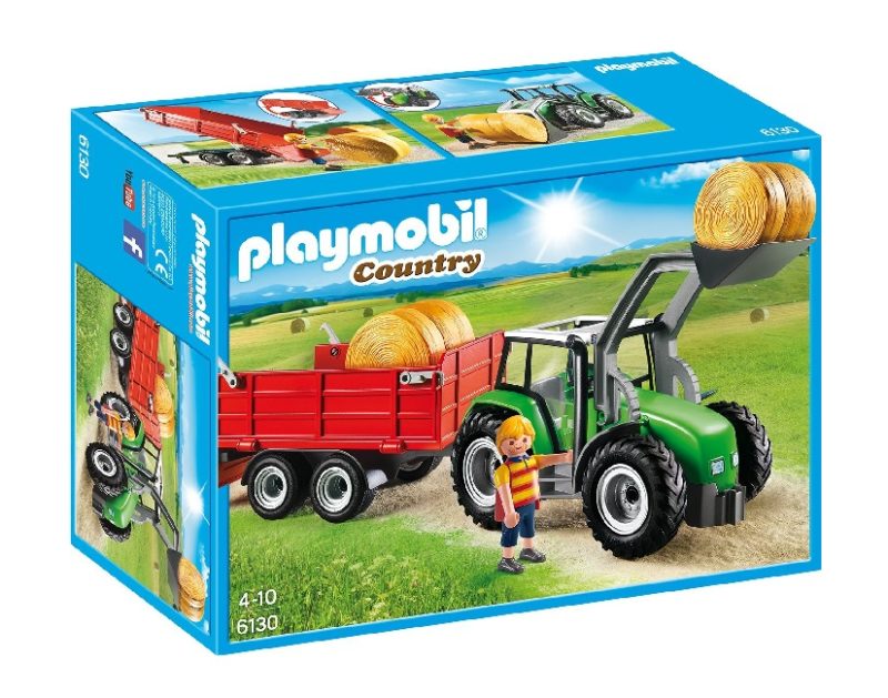 PLAYMOBIL 6130 Μεγάλο τρακτέρ με ρυμουλκό_01