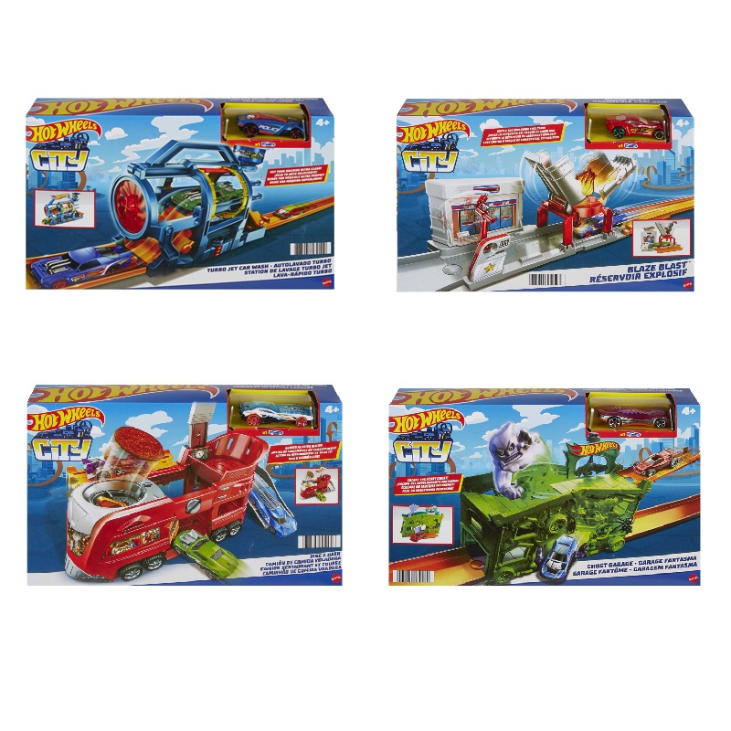 ΜΑΤ HOT WHEELS FJN34 CITY ΑΝΑΔΙΠΛΟΥΜΕΝΕΣ ΠΙΣΤΕΣ